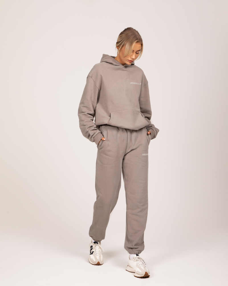 STORM GREY HOODIE Carbon Cotton